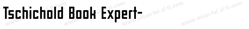 Tschichold Book Expert字体转换